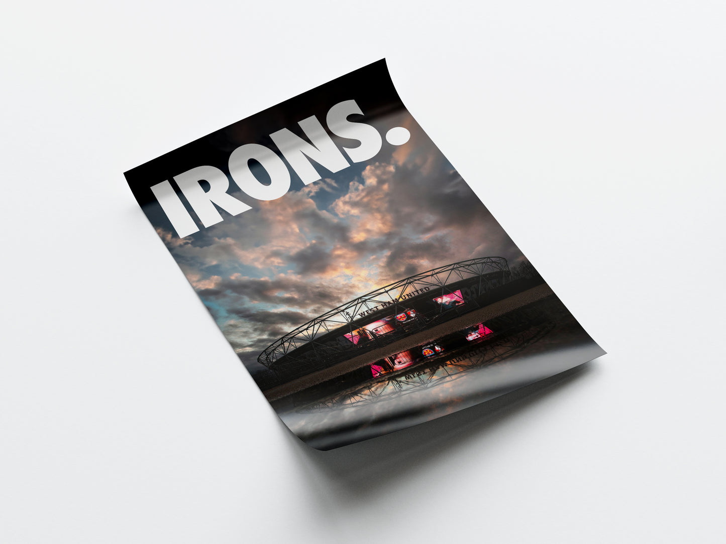 West Ham United 'Irons' Poster