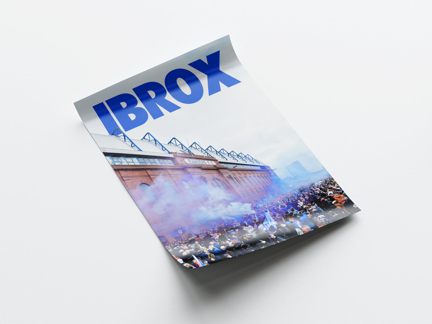 Rangers 'Ibrox' Poster