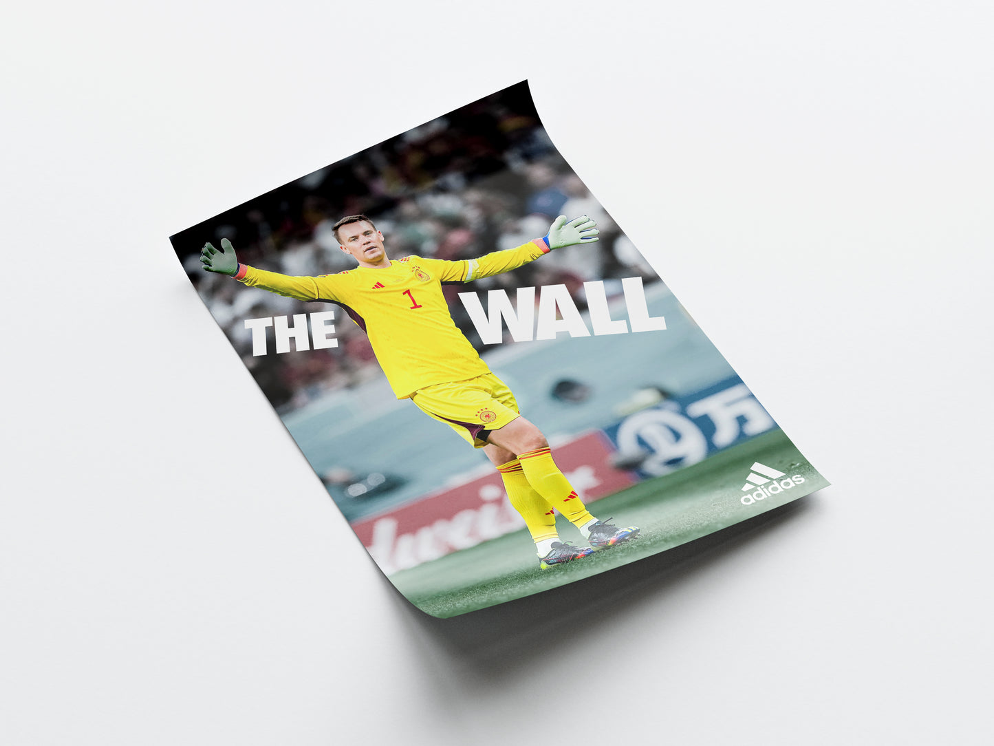 Manuel Neuer 'The Wall' Poster
