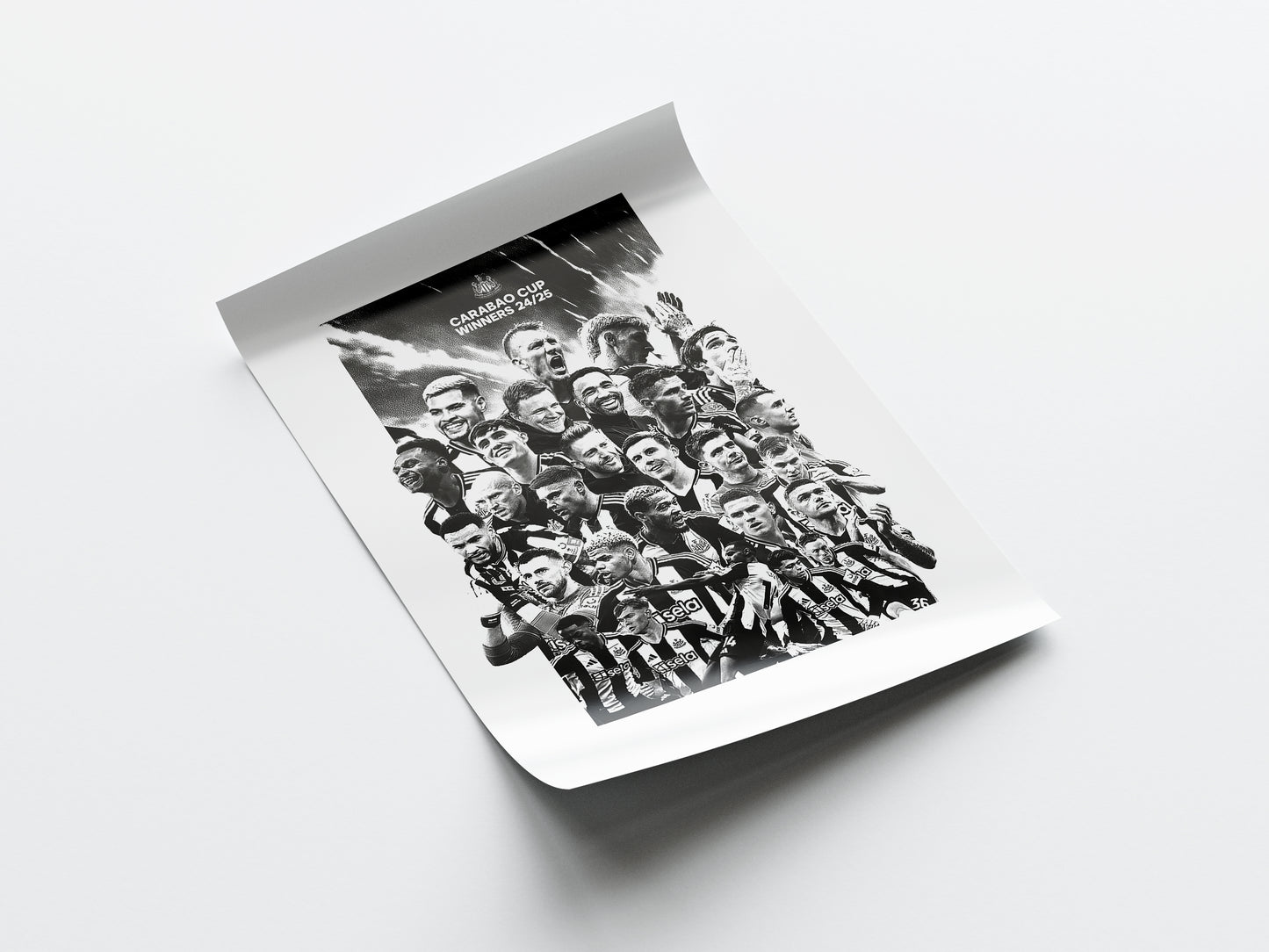 Newcastle United Champions Poster