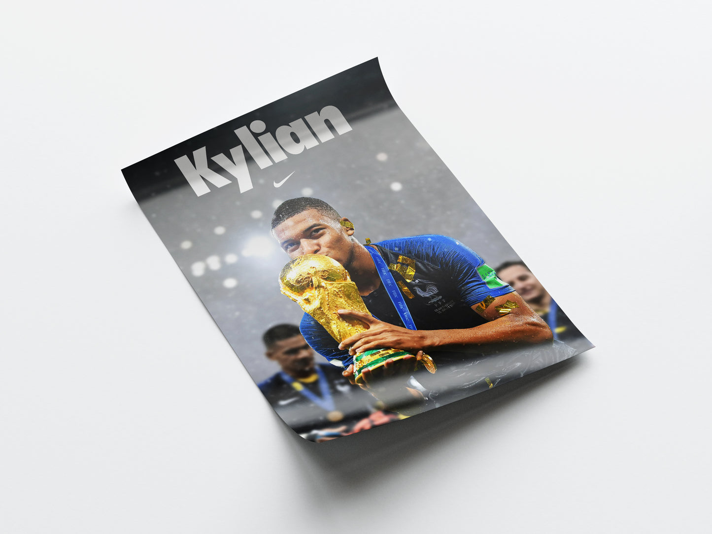 Kylian Mbappe 'World Cup' Poster