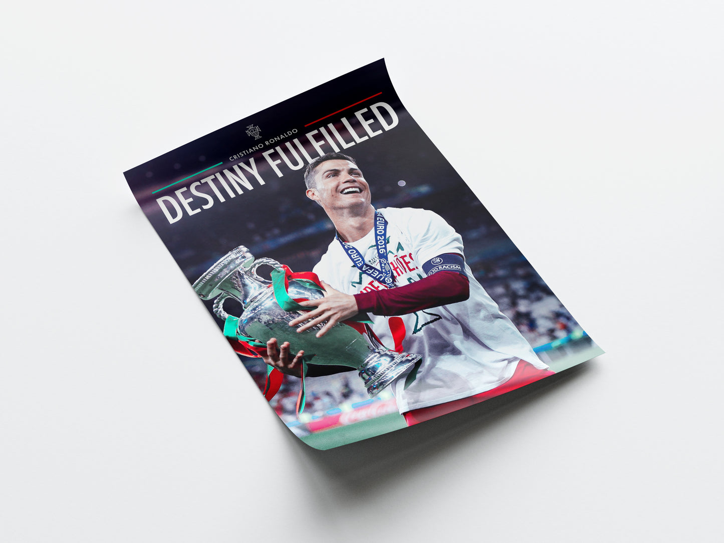 Cristiano Ronaldo 'Destiny Fulfilled' Poster
