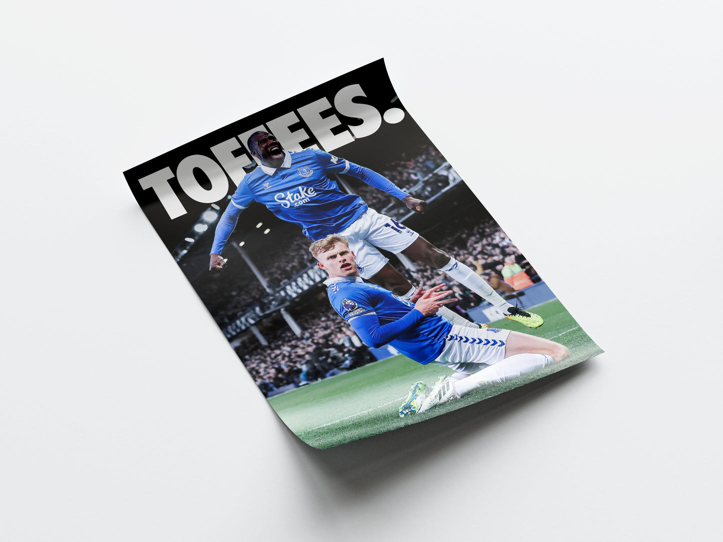 Everton 'Toffees' Poster
