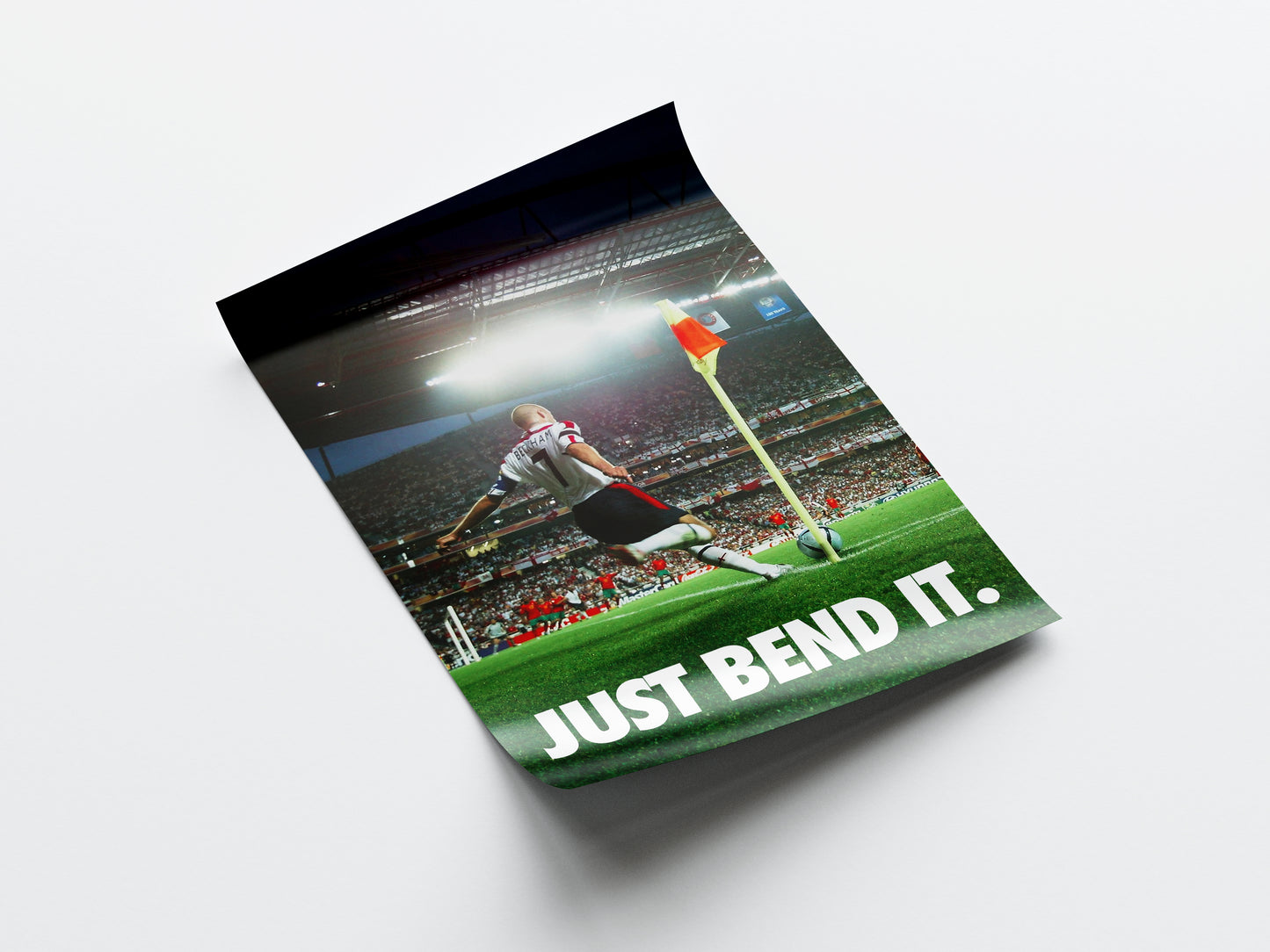 David Beckham 'Just Bend It' Poster