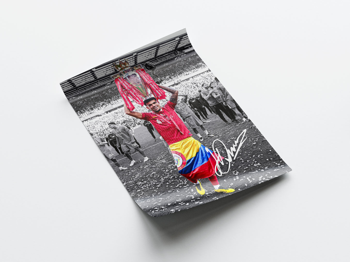 Luis Diaz 'Premier League' Poster