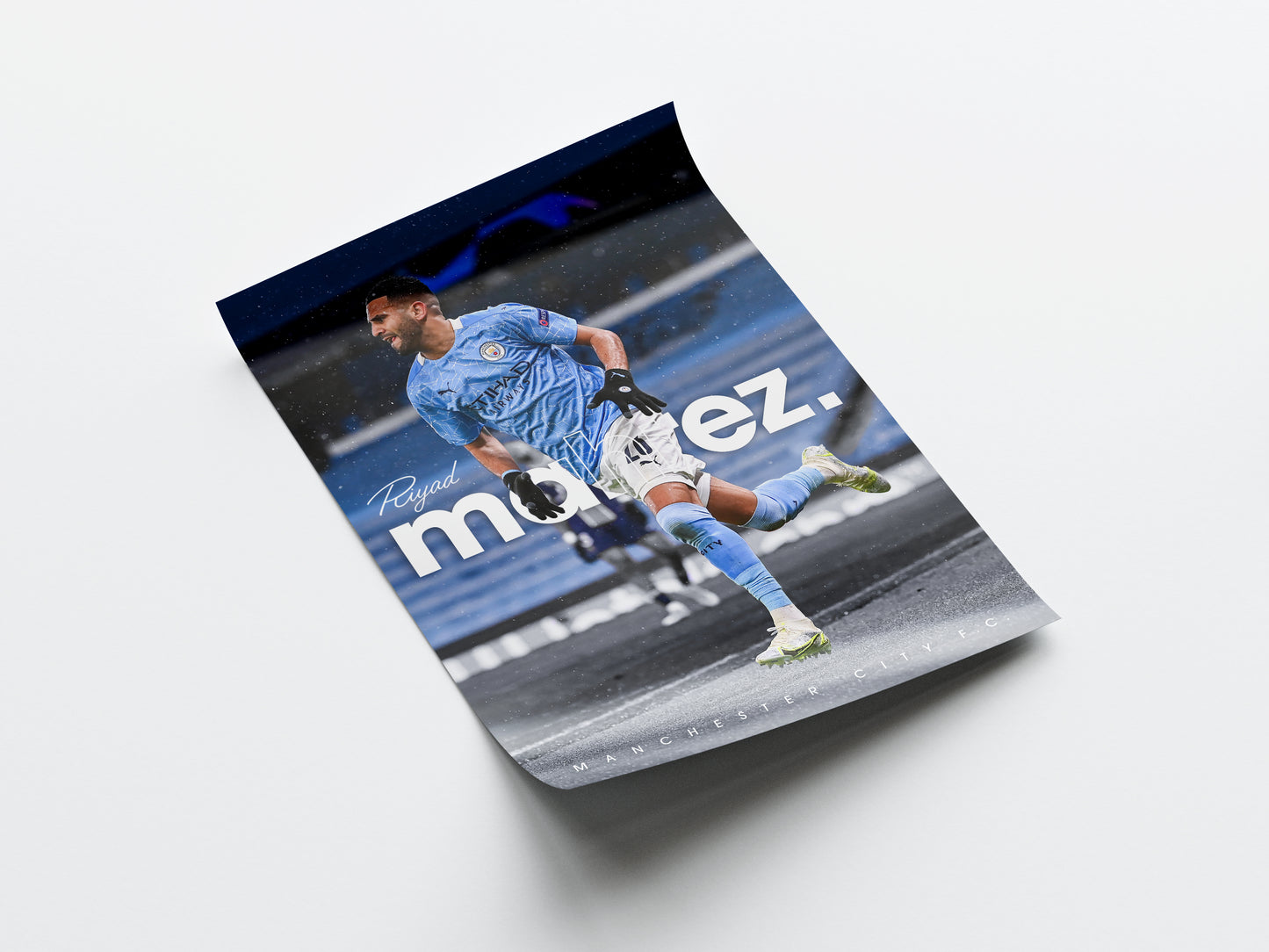 Riyad Mahrez Poster