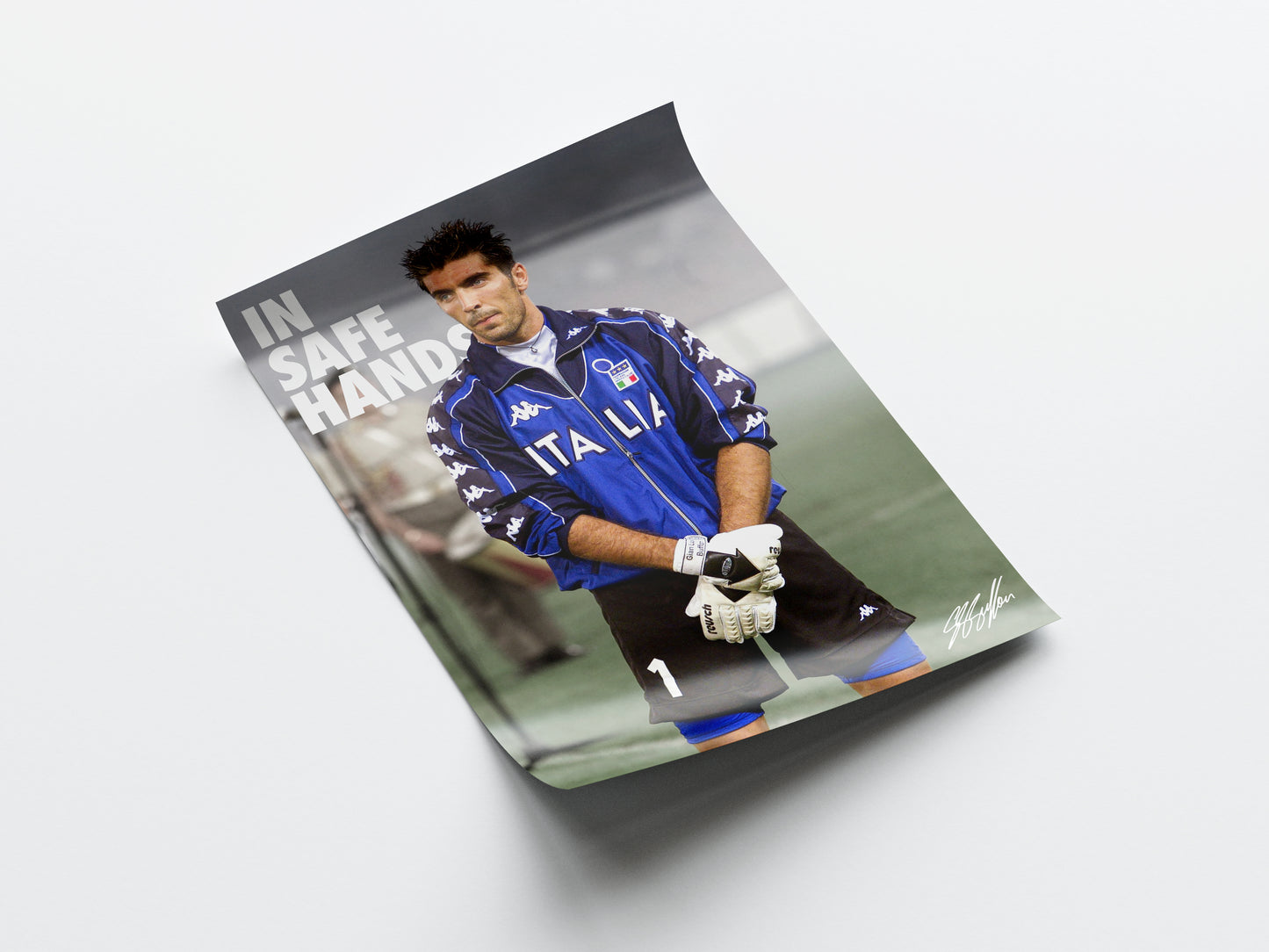Gianluigi Buffon 'Safe Hands' Poster