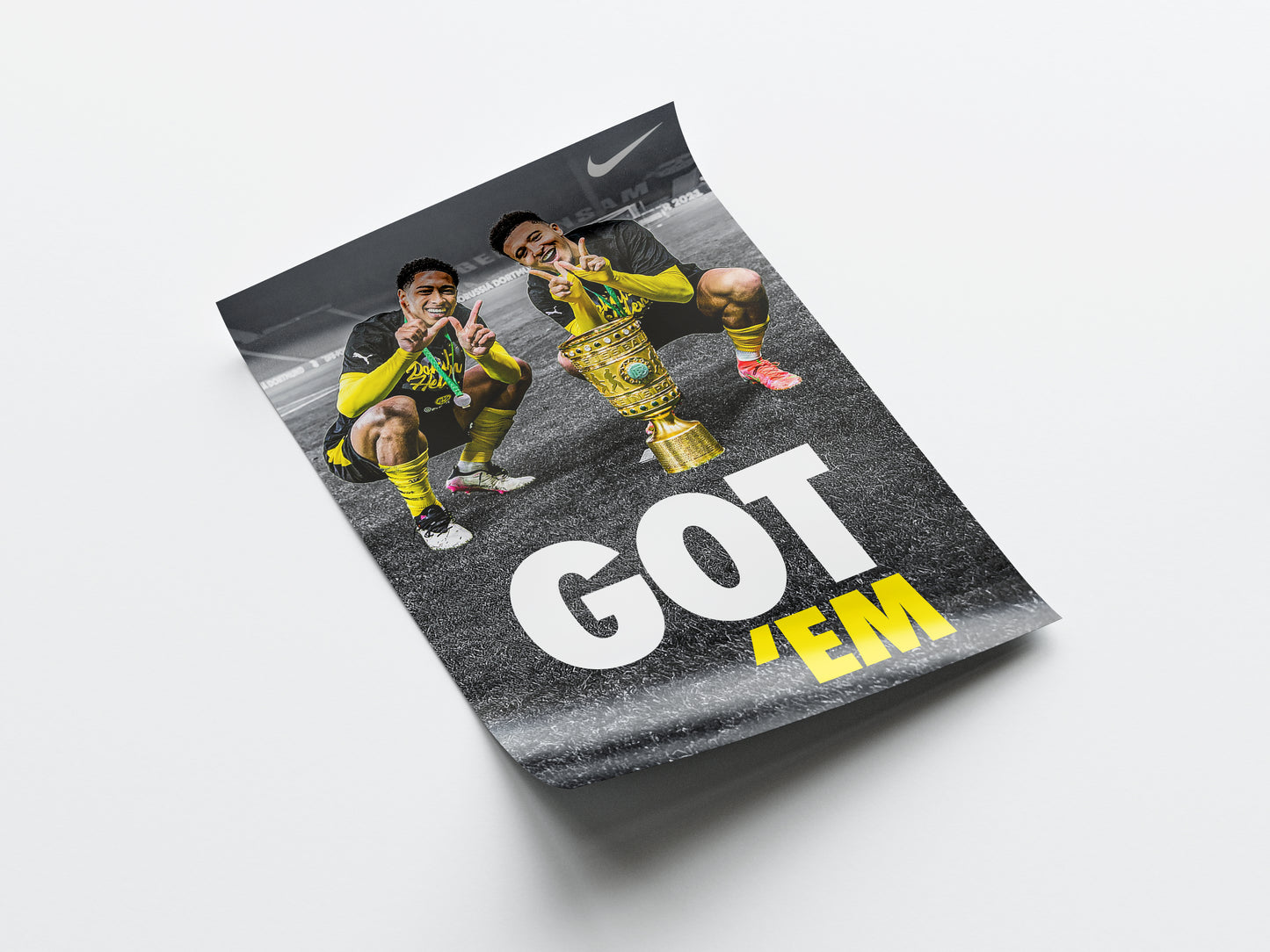 Jude Bellingham & Jadon Sancho 'Got'Em' Poster