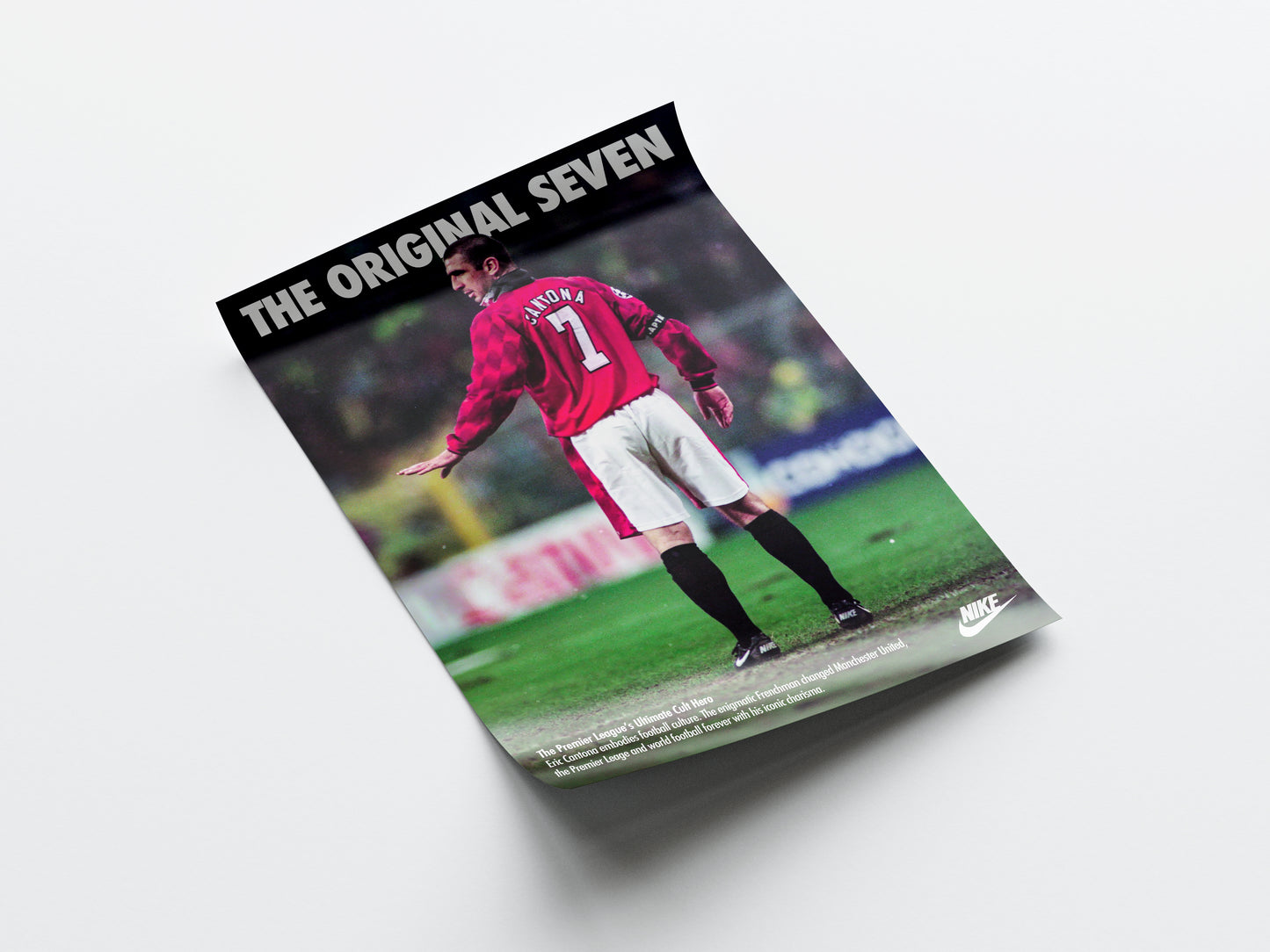 Eric Cantona 'The Original Seven' Poster