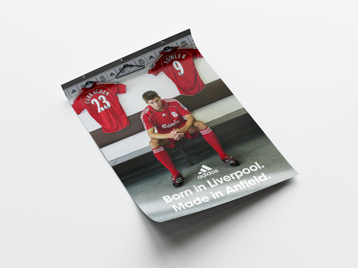Steven Gerrard 'Made in Anfield' Poster