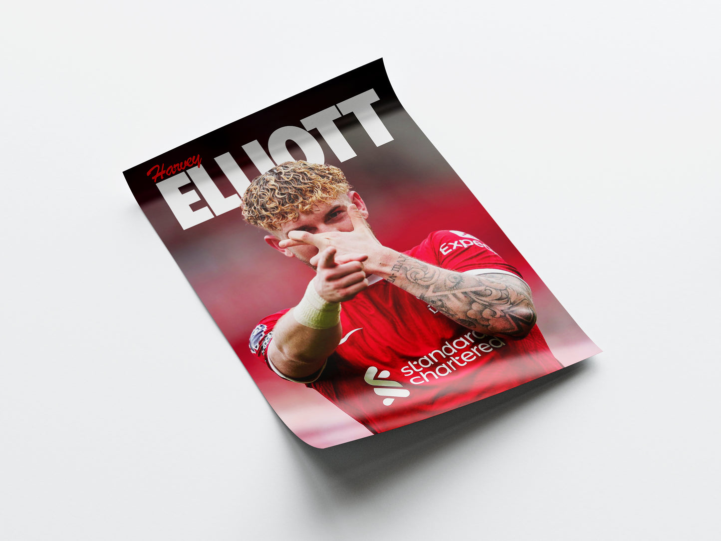 Harvey Elliott Poster