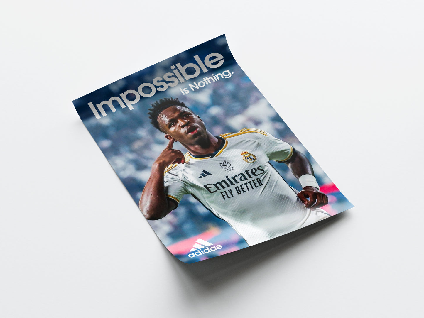 Vinicius Jr. 'Impossible Is Nothing' Poster