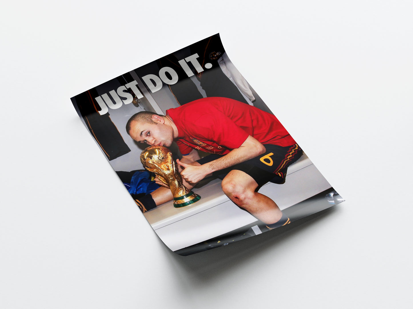 Andres Iniesta 'World Cup' Poster