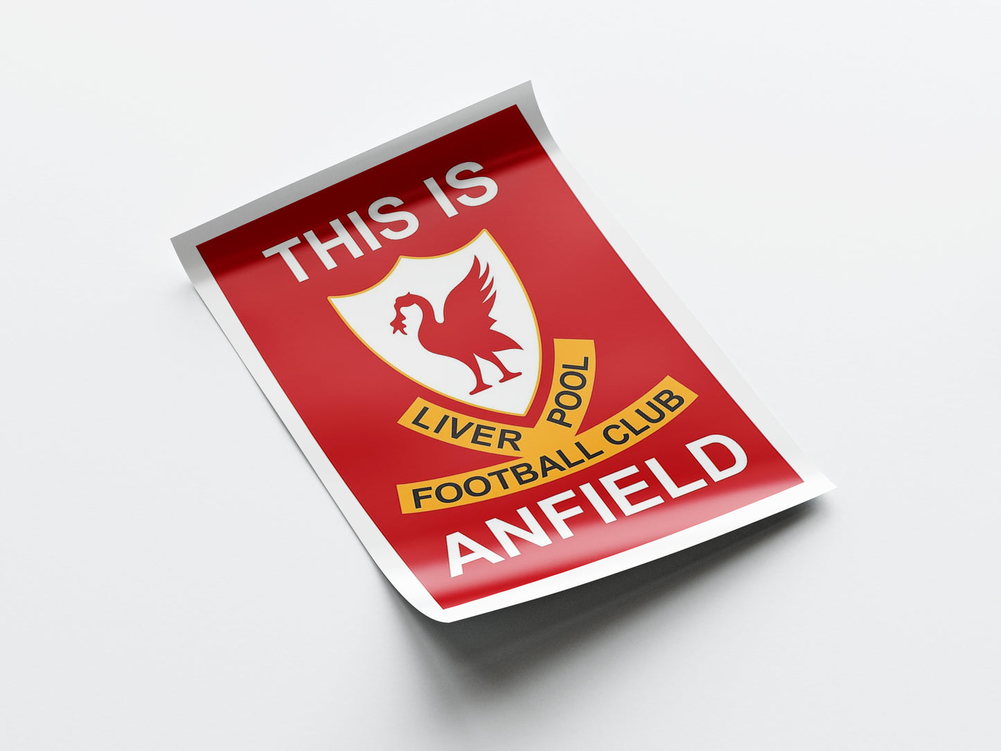 Liverpool 'This Is Anfield Sign' Poster