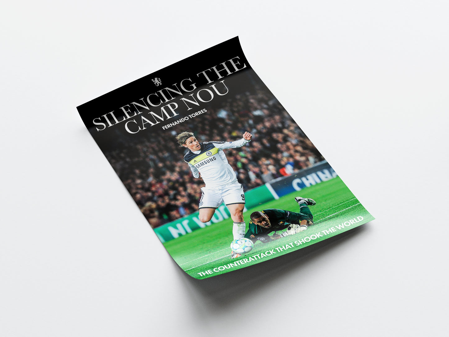 Fernando Torres 'Silencing The Camp Nou' Poster