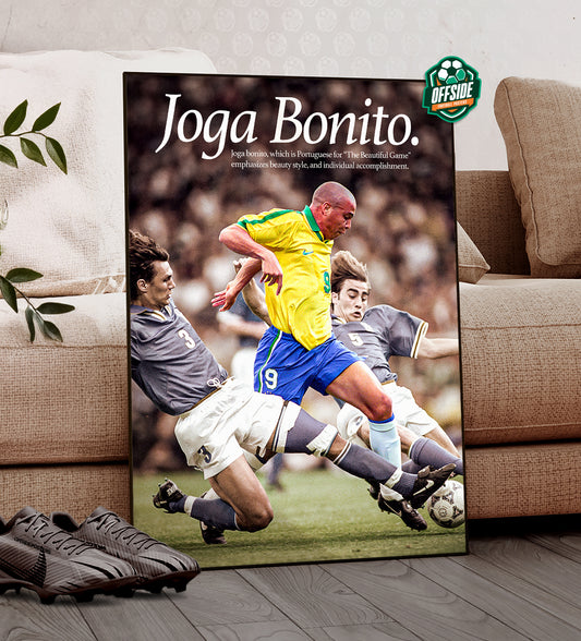 Ronaldo 'Joga Bonito' Poster