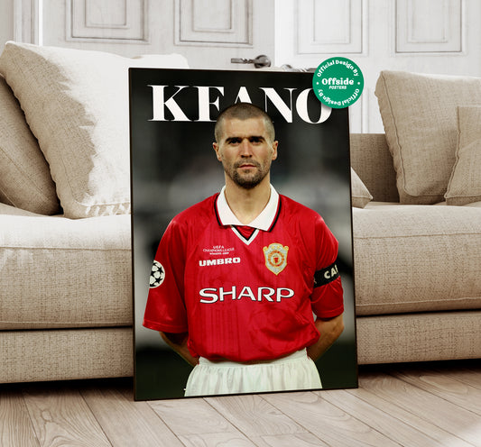 Roy Keane 'Keano' Poster