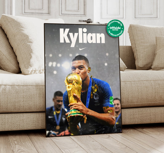 Kylian Mbappe Poster