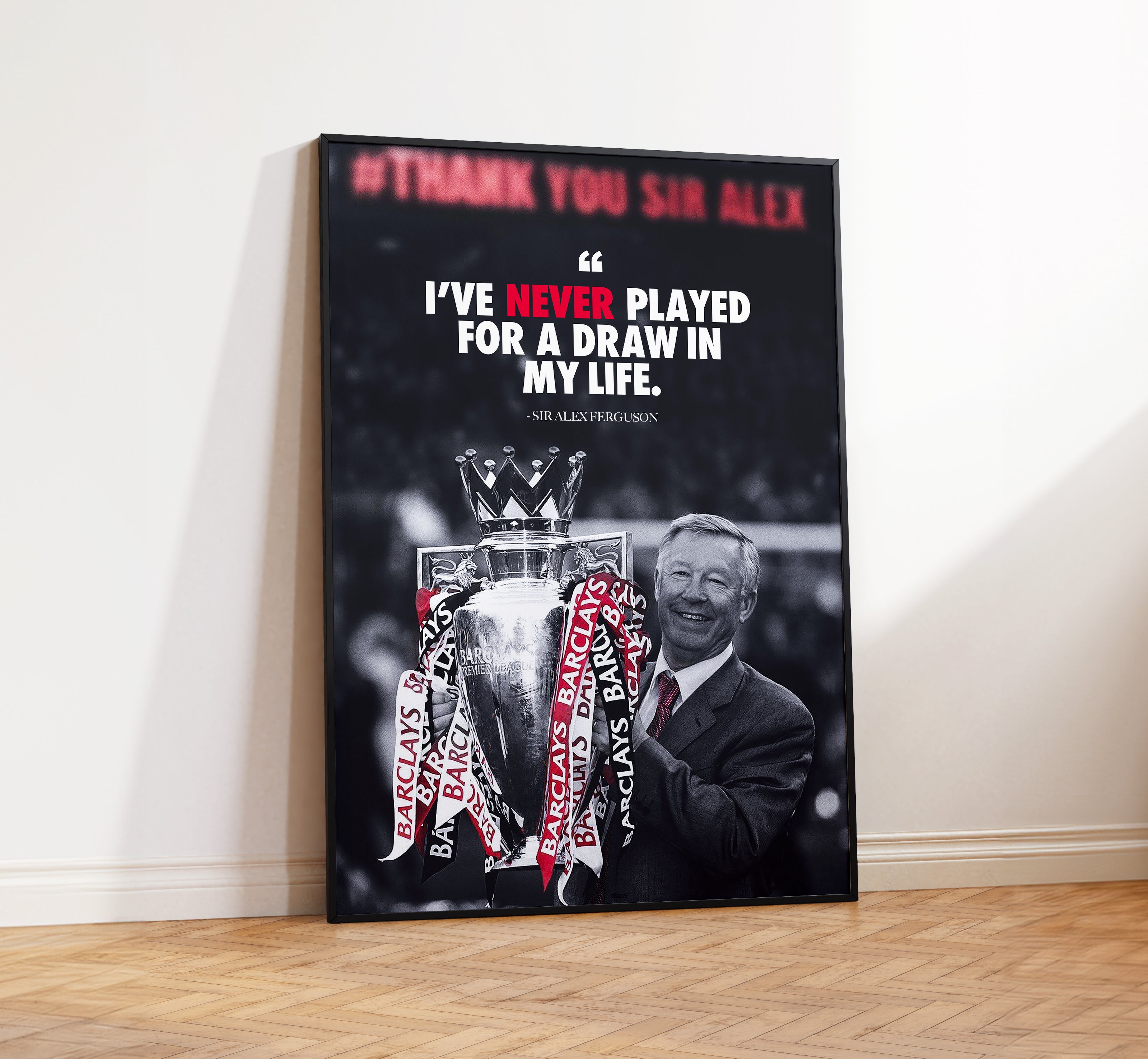Sir Alex Ferguson Quote Poster Offside Posters sir-alex-ferguson-quote-poster-offside-posters