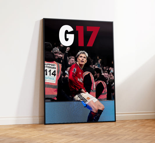 Alejandro Garnacho 'G17' Poster