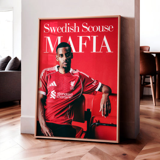 Alexander Isak 'Swedish Scouse Mafia' Poster