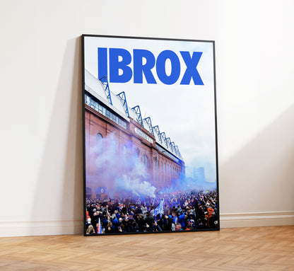 Rangers 'Ibrox' Poster