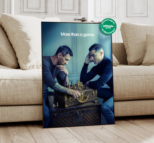 Messi & Ronaldo 'More Than A Game' Poster