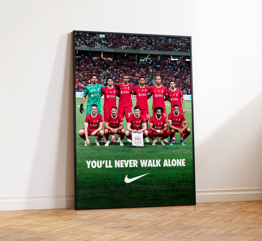 Liverpool Team YNWA Poster