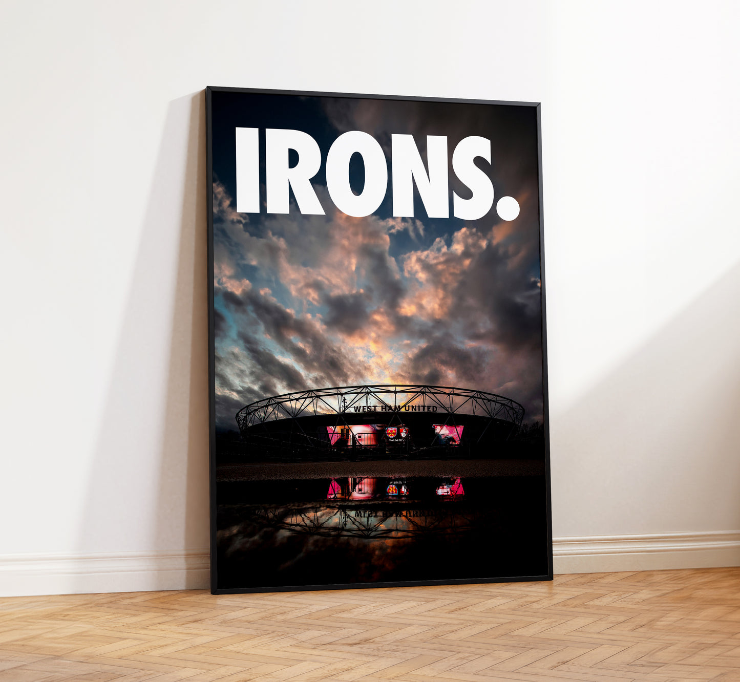 West Ham United 'Irons' Poster