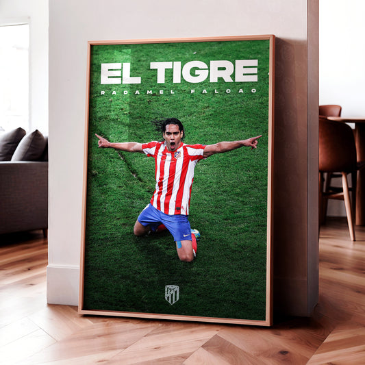 Radamel Falcao 'El Tigre' Poster