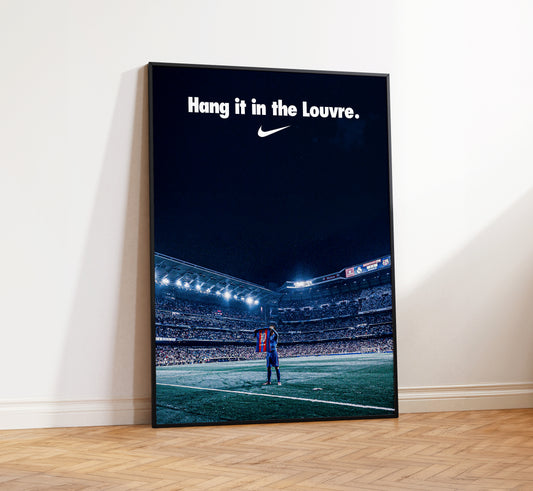 Lionel Messi 'Hang It In The Louvre' Poster