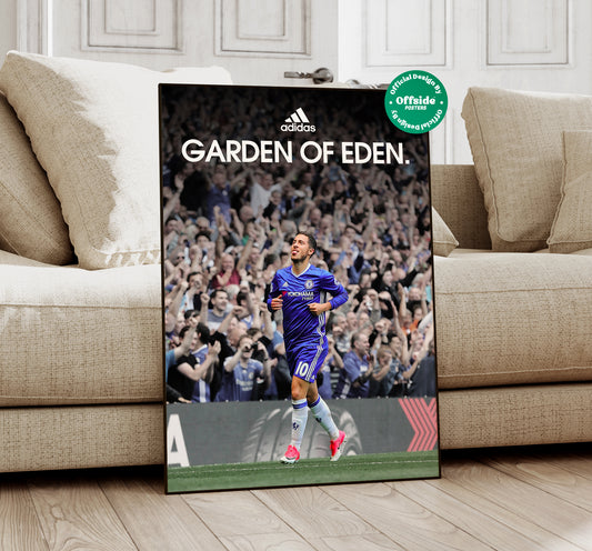 Eden Hazard 'Garden Of Eden' Poster