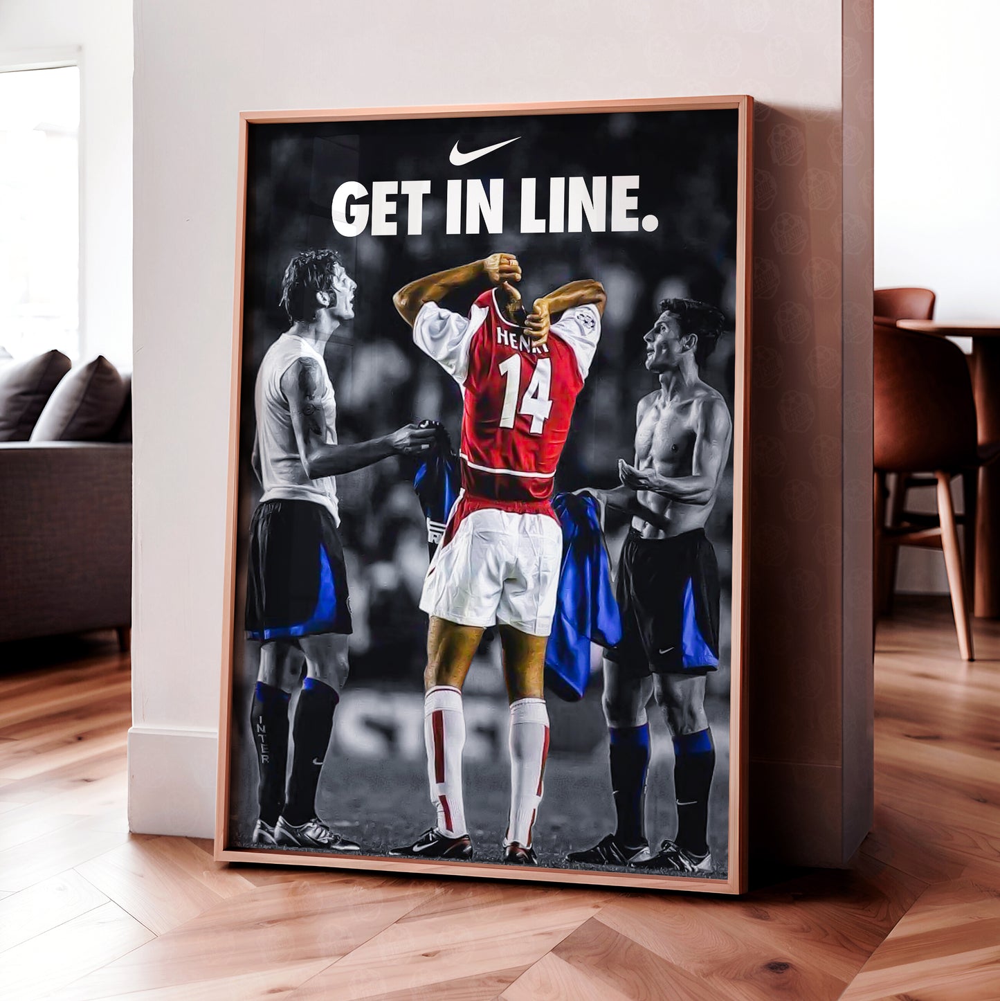 Thierry Henry 'Get In Line' Poster