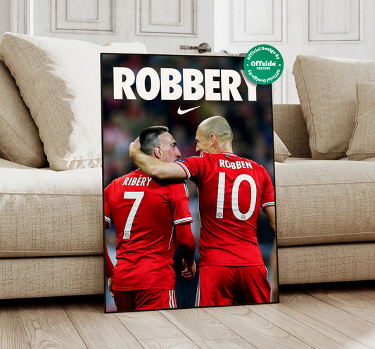 Robben & Ribery 'Robbery' Poster