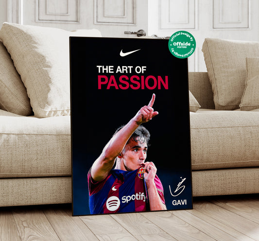 Gavi 'Art Of Passion' Poster