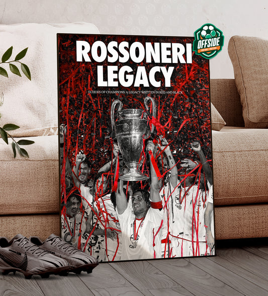 AC Milan 'Rossoneri Legacy' Poster