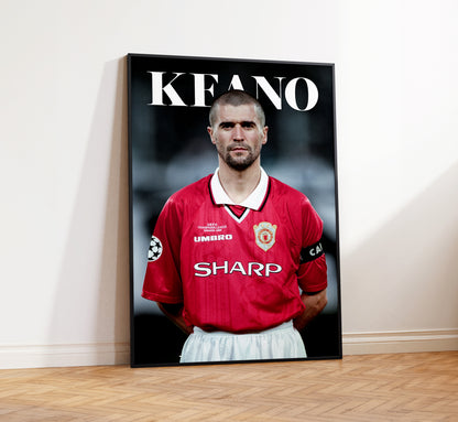 Roy Keane 'Keano' Poster