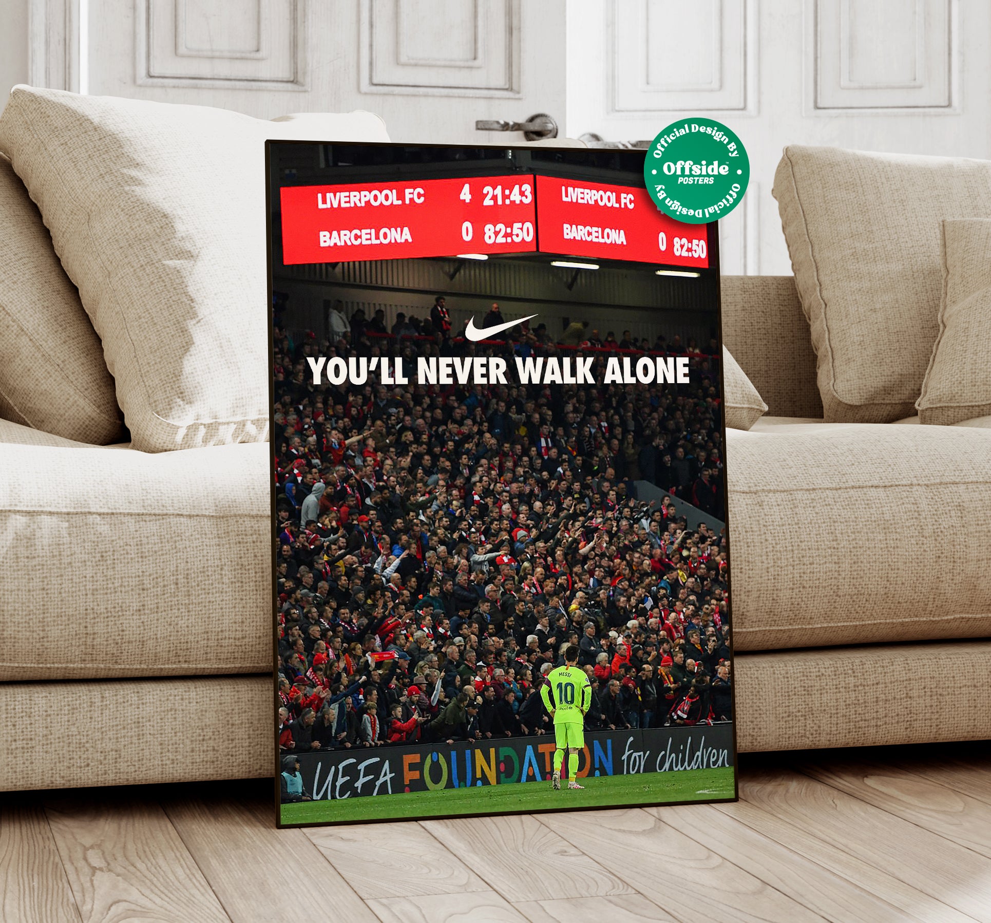YNWA Poster – Offside Posters