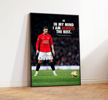 Cristiano Ronaldo 'Always The Best' Poster