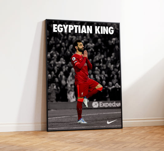 Mo Salah 'Egyptian King' Poster