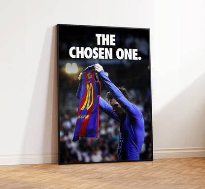 Messi 'The Chosen One' Poster