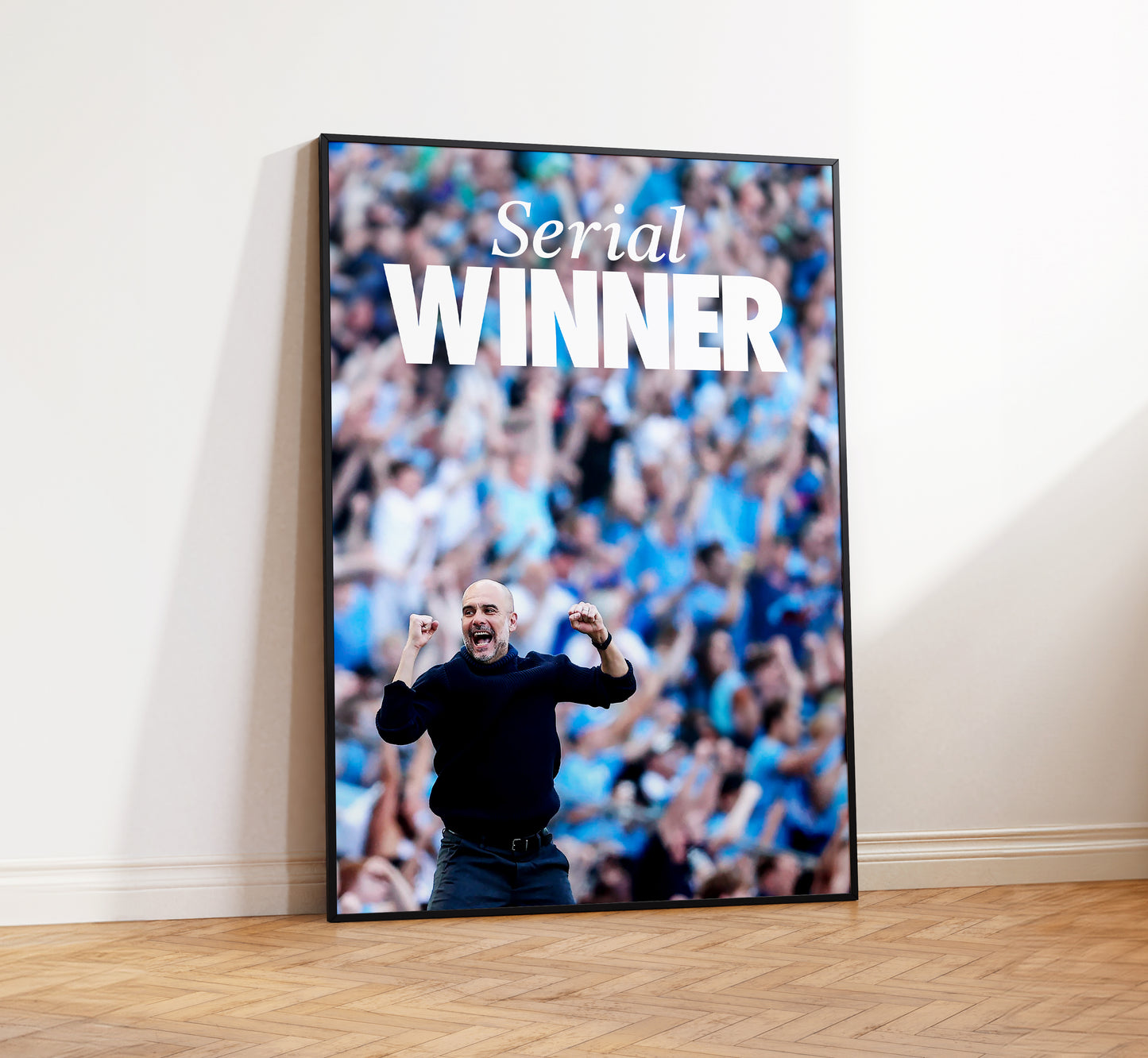 Pep Guardiola 'Serial Winner' Poster