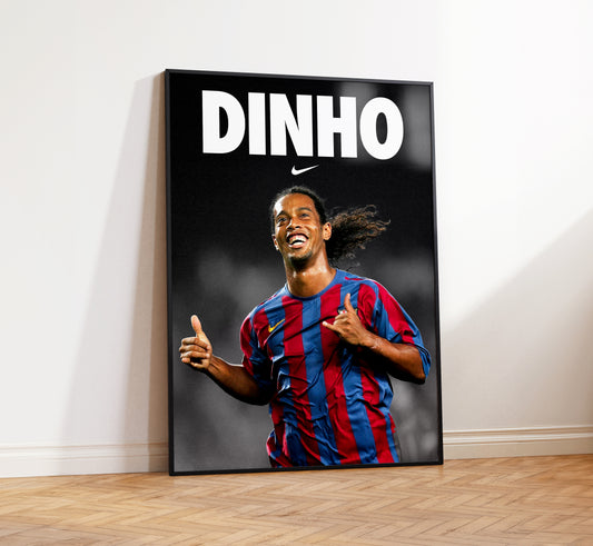 Ronaldinho 'Dinho' Poster