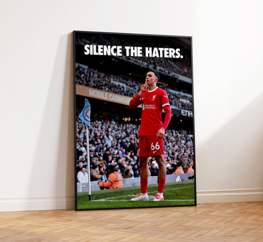 Trent 'Silence The Haters' Poster