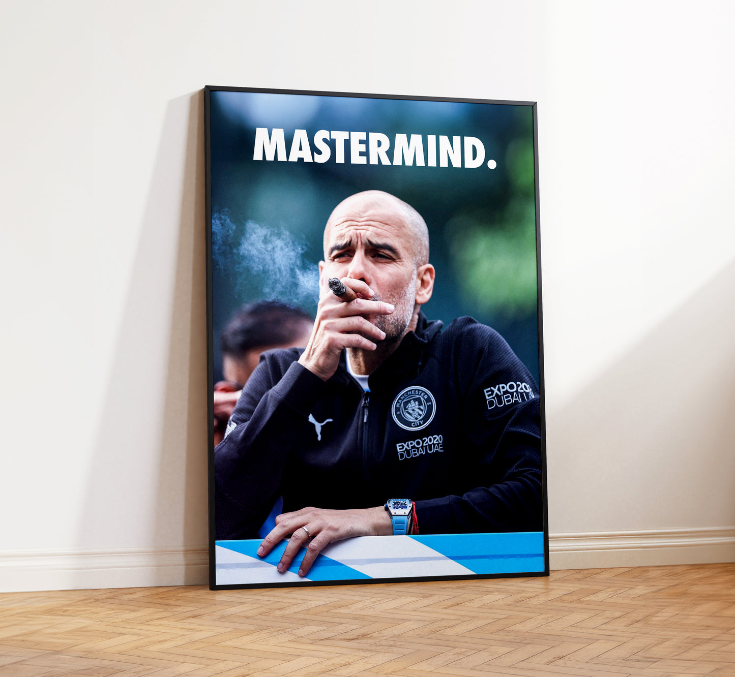 Pep Guardiola 'Mastermind' Poster