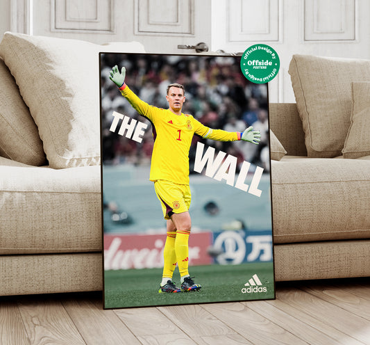 Manuel Neuer 'The Wall' Poster