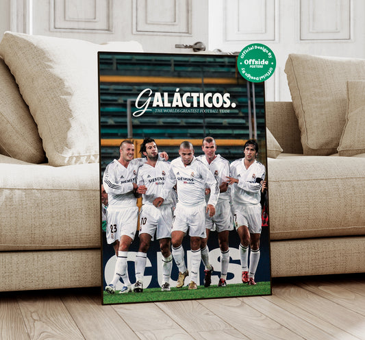 Real Madrid 'Galacticos' Poster