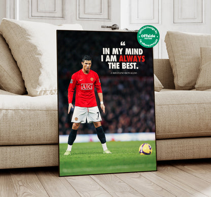 Cristiano Ronaldo 'Always The Best' Poster