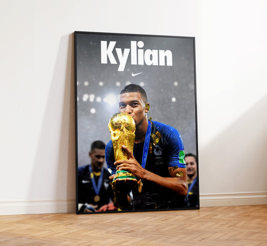 Kylian Mbappe Poster