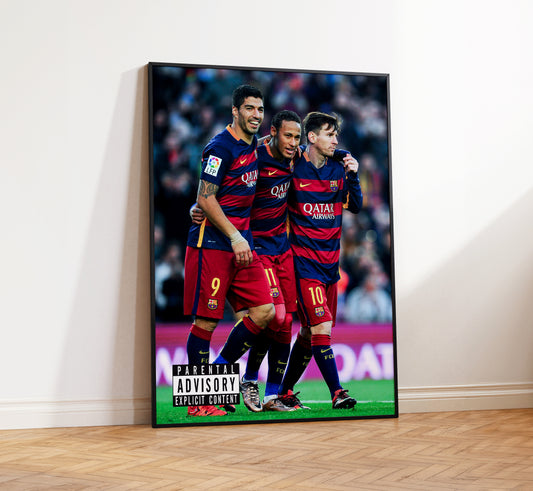 Suarez, Neymar & Messi Poster